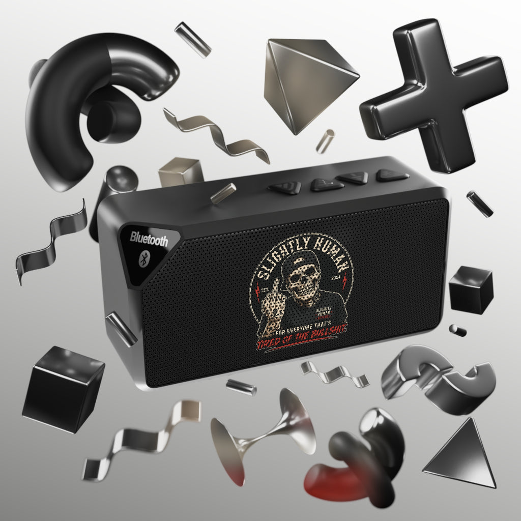 Bluetooth Speaker — Slightly Human Skull Portable Speaker