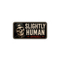 Slightly Human Vinyl Decal — Skull Logo Kiss-Cut Sticker