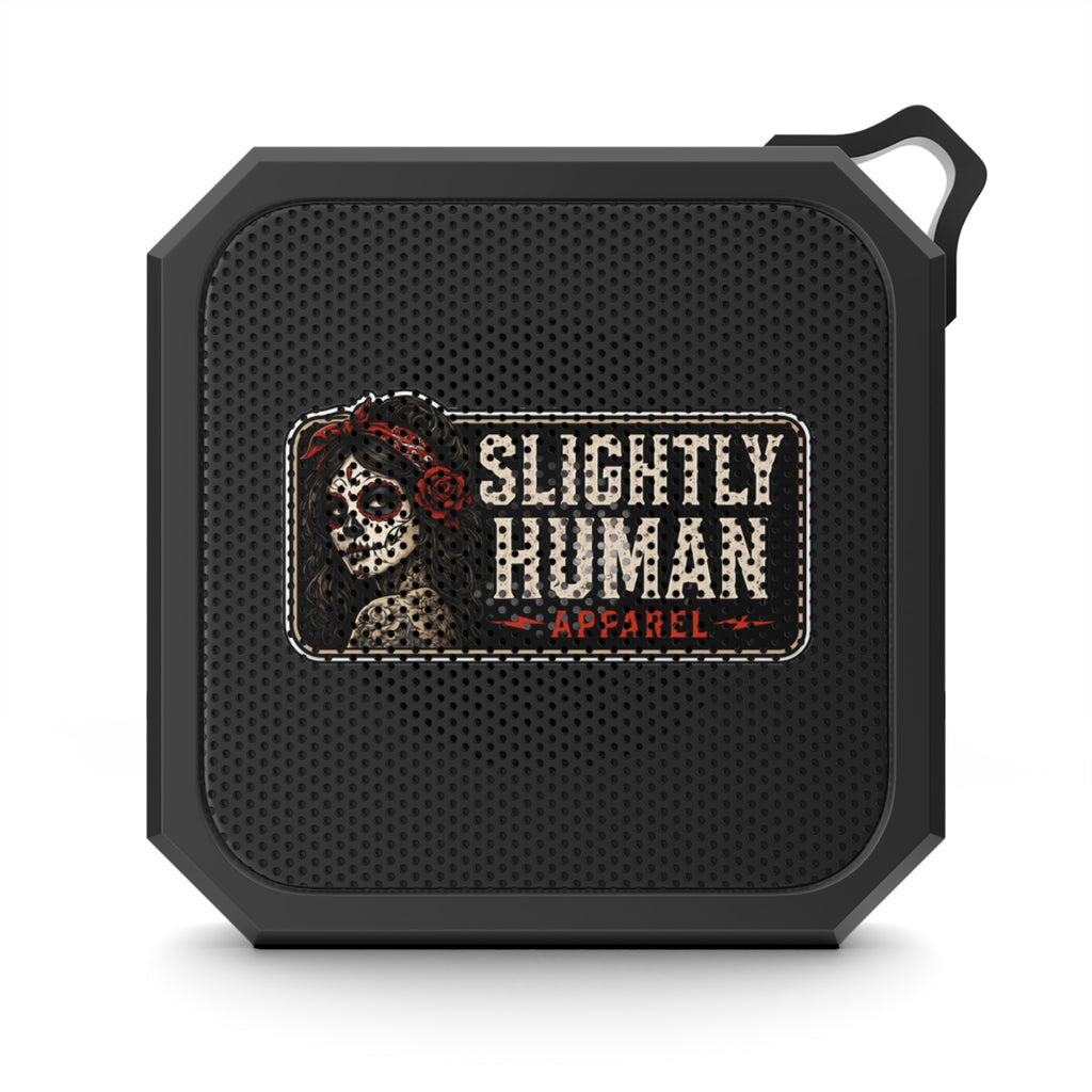 Outdoor Waterproof Speaker - Slightly Human Sugar Skull Portable Bluetooth Speaker
