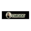 Bumper Sticker — “STARCUCKS” Retro Logo Decal