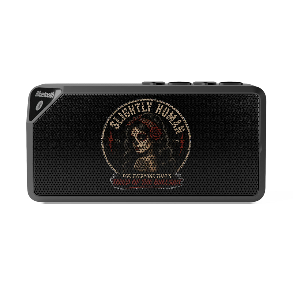 Bluetooth Speaker — Slightly Human Sugar Skull