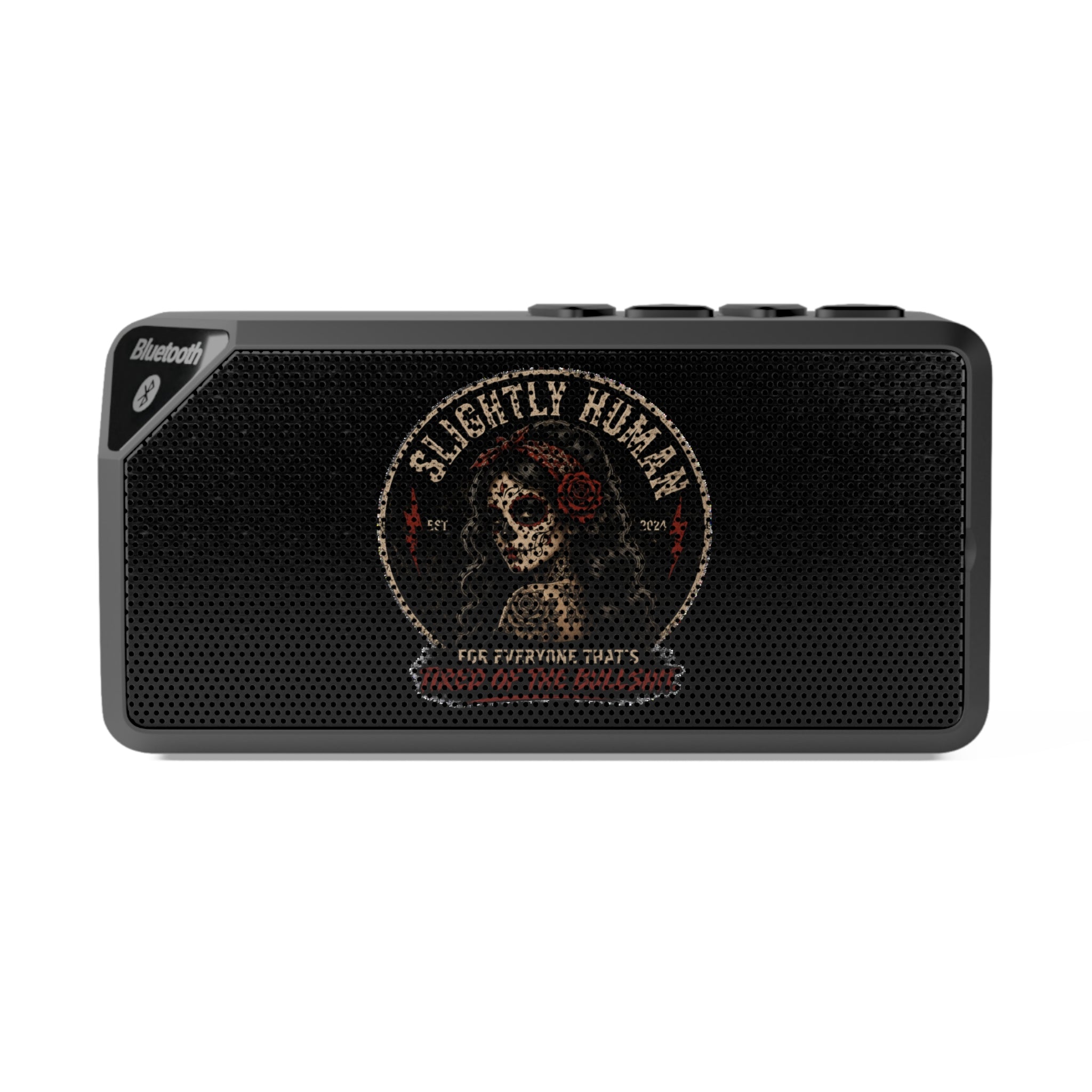 Bluetooth Speaker — Slightly Human Sugar Skull