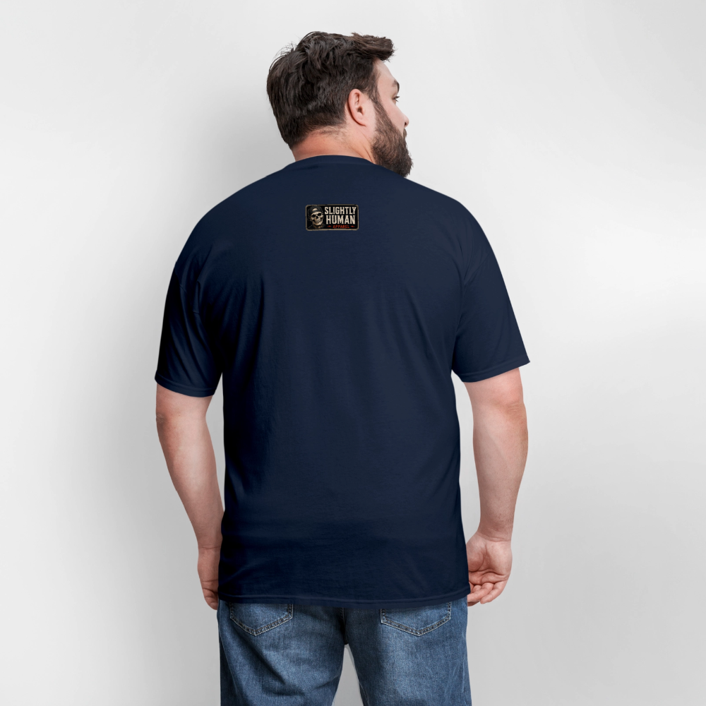 Reckless, Play Reckless, Stay Reckless Men's Tee - navy