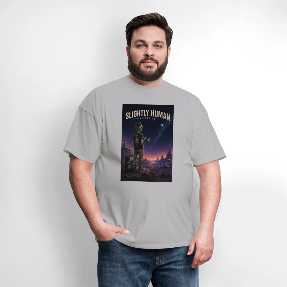 Slightly Human Home Planet T-Shirt - rock