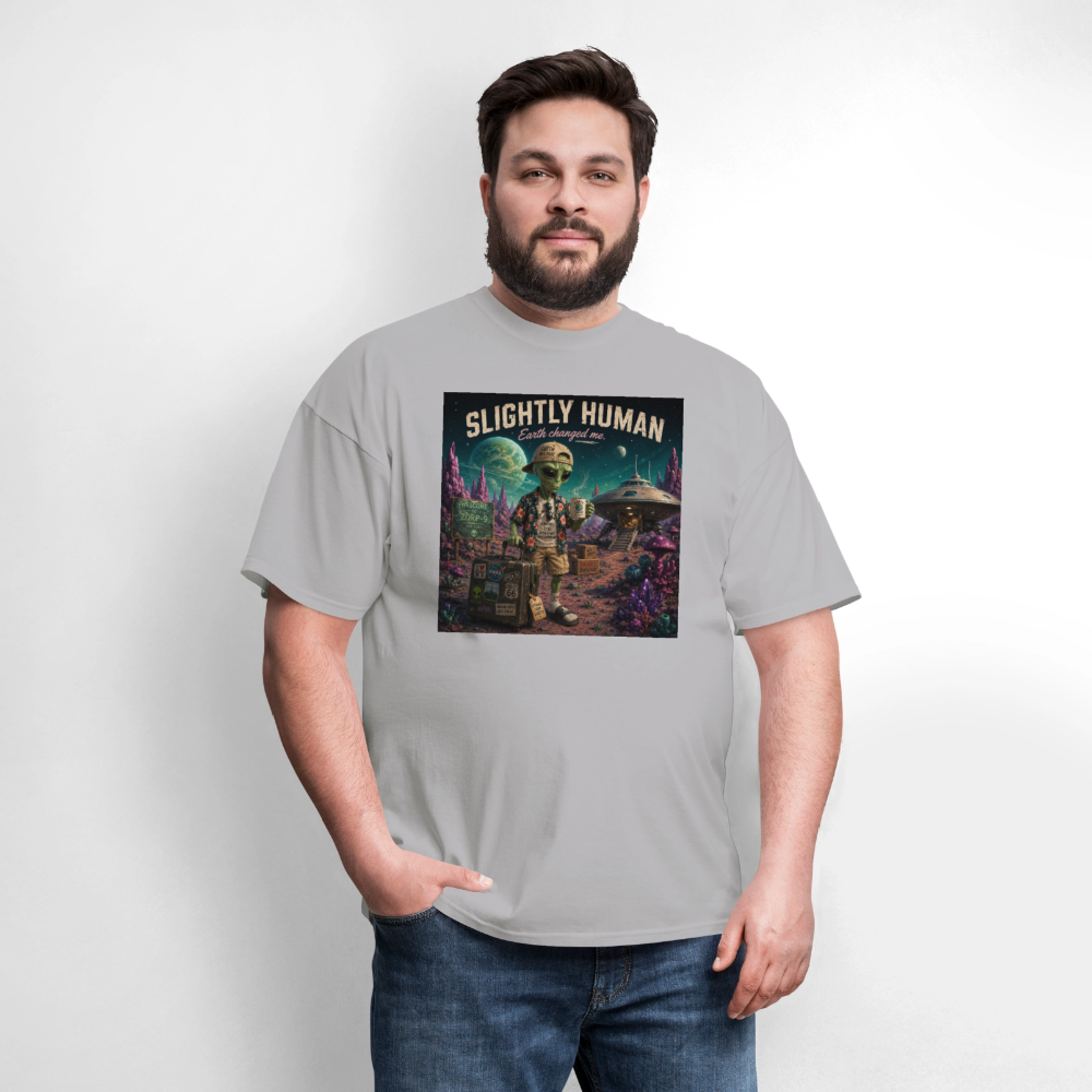 Slightly Human Earth Changed Me T-Shirt - rock