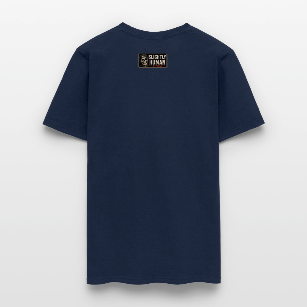 Reckless, Play Reckless, Stay Reckless Men's Tee - navy