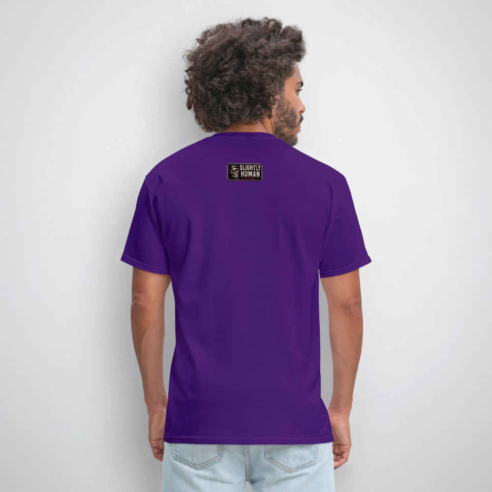 Reckless, Play Reckless, Stay Reckless Men's Tee - purple