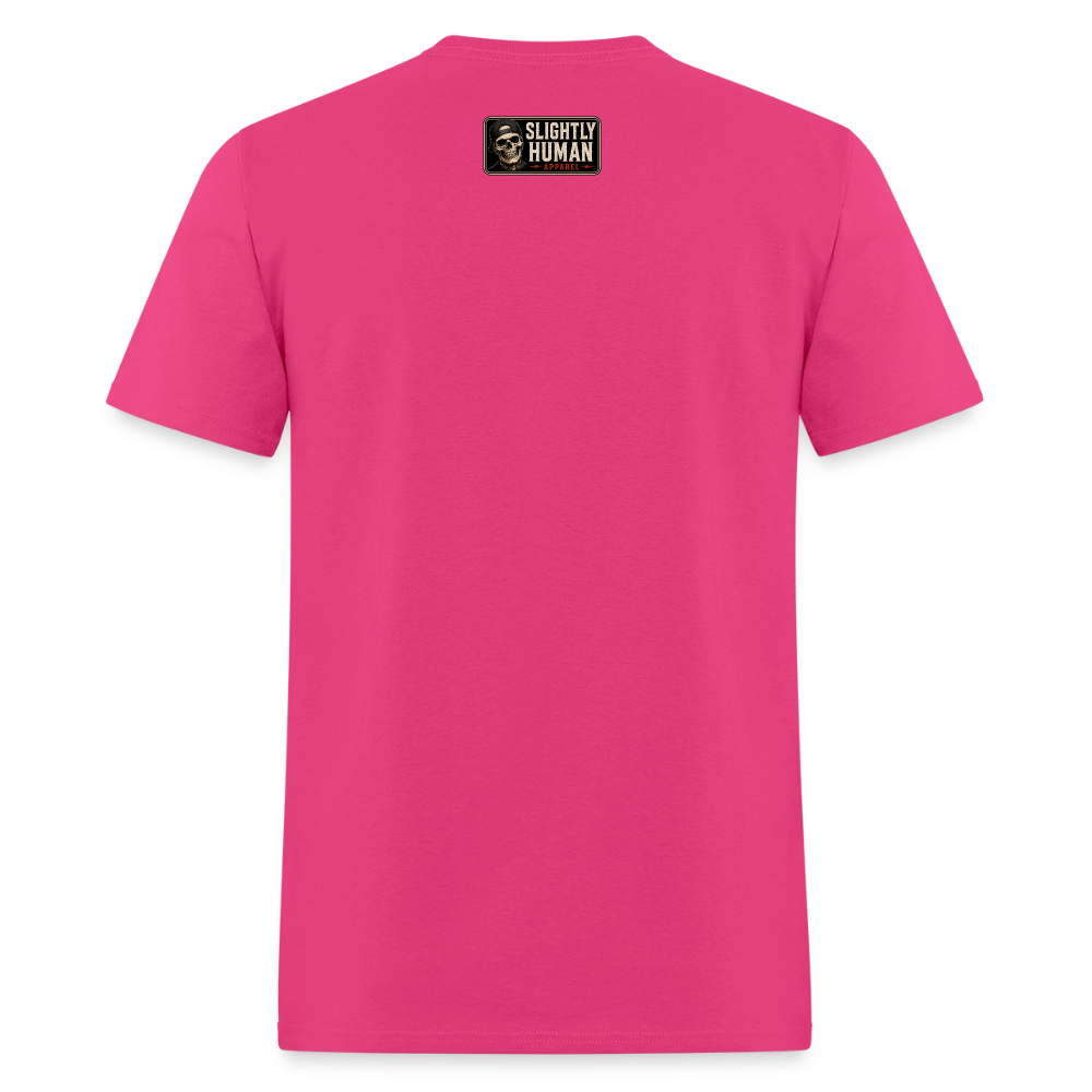 Reckless, Play Reckless, Stay Reckless Men's Tee - fuchsia