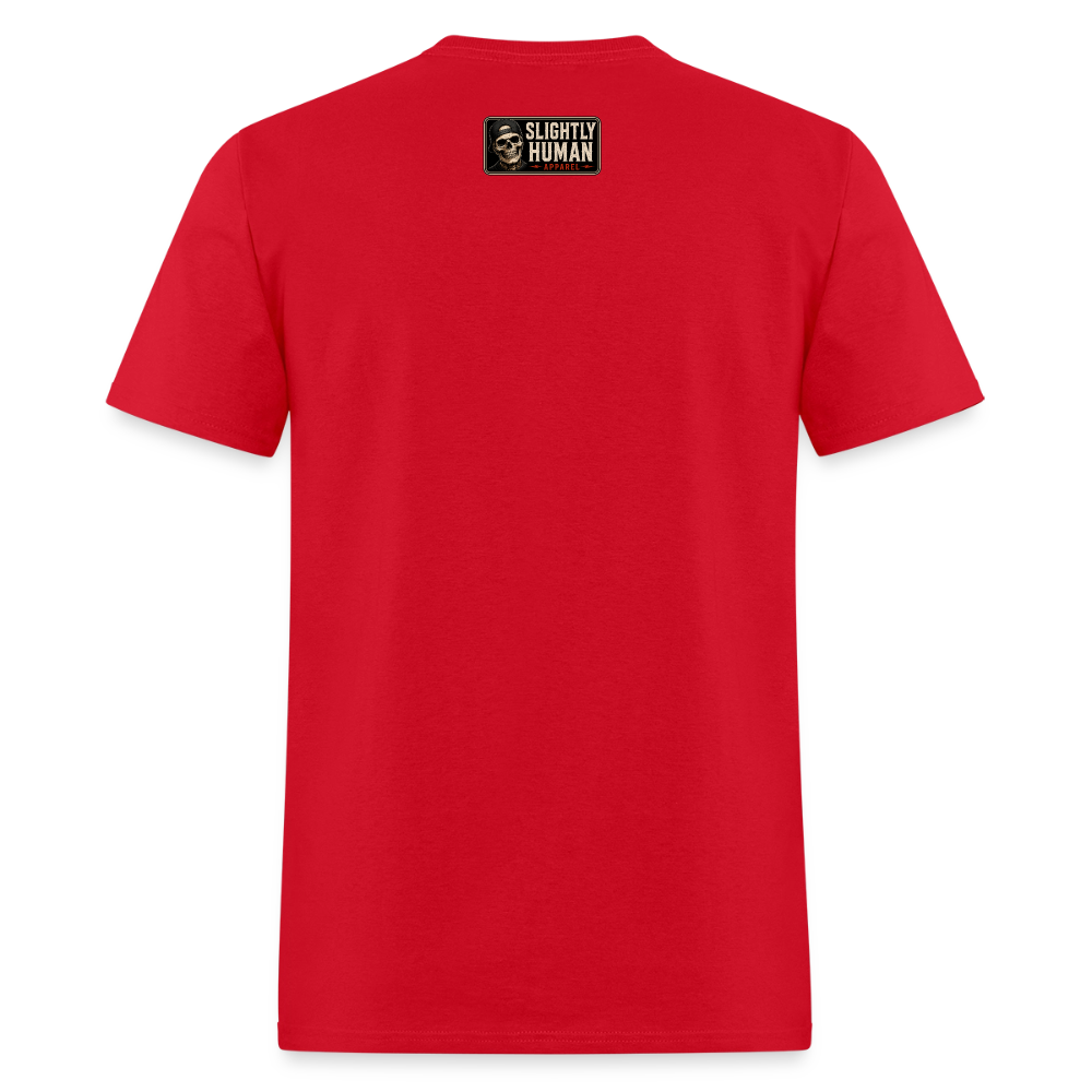 Reckless, Play Reckless, Stay Reckless Men's Tee - red