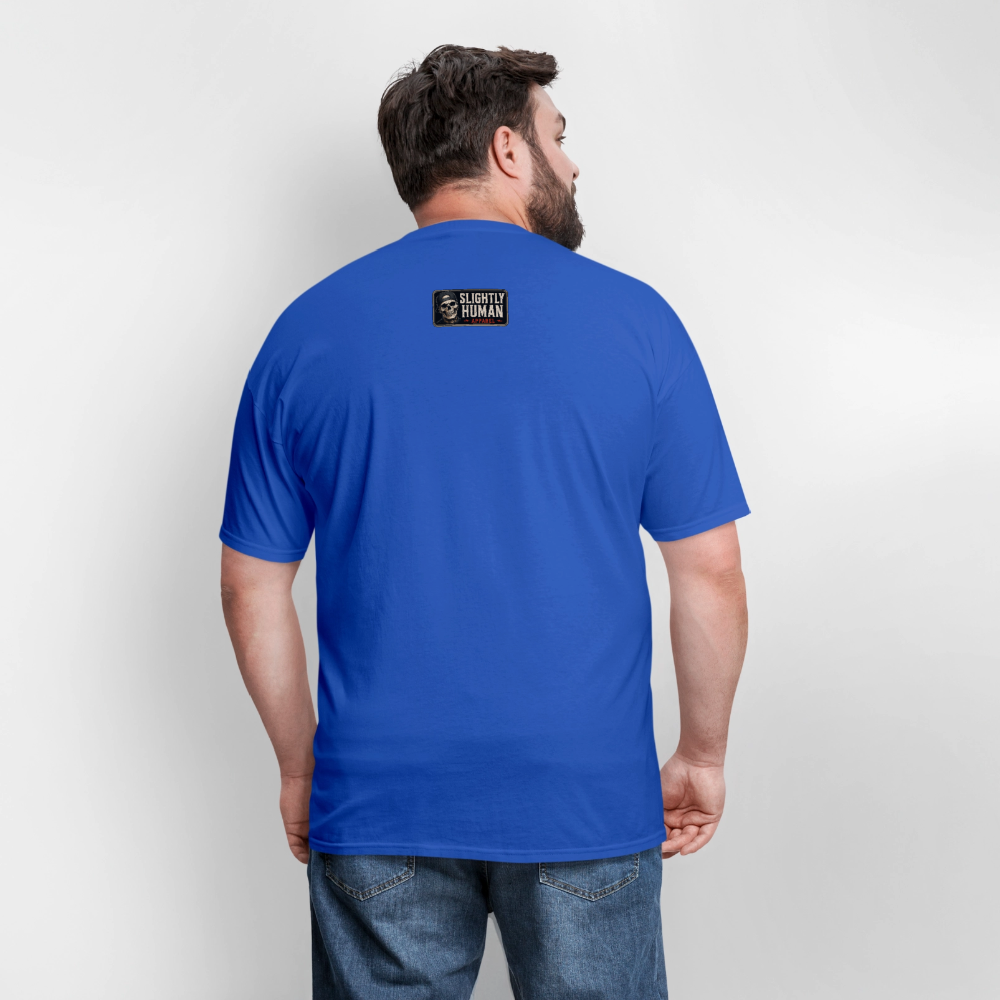 Reckless, Play Reckless, Stay Reckless Men's Tee - royal blue
