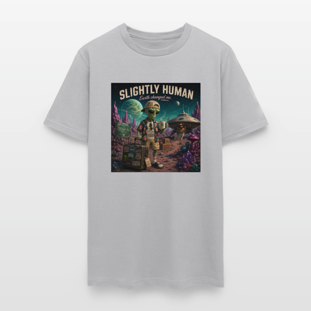 Slightly Human Earth Changed Me T-Shirt - rock