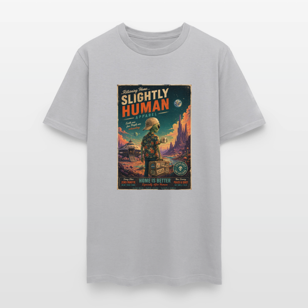 Slightly Human Home Is Better T-Shirt - rock