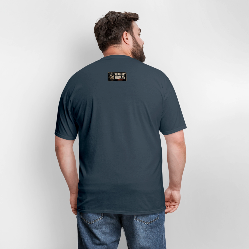 Reckless, Play Reckless, Stay Reckless Men's Tee -  blue dusk