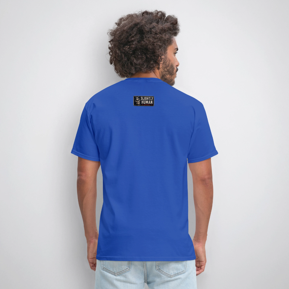 Reckless, Play Reckless, Stay Reckless Men's Tee - royal blue