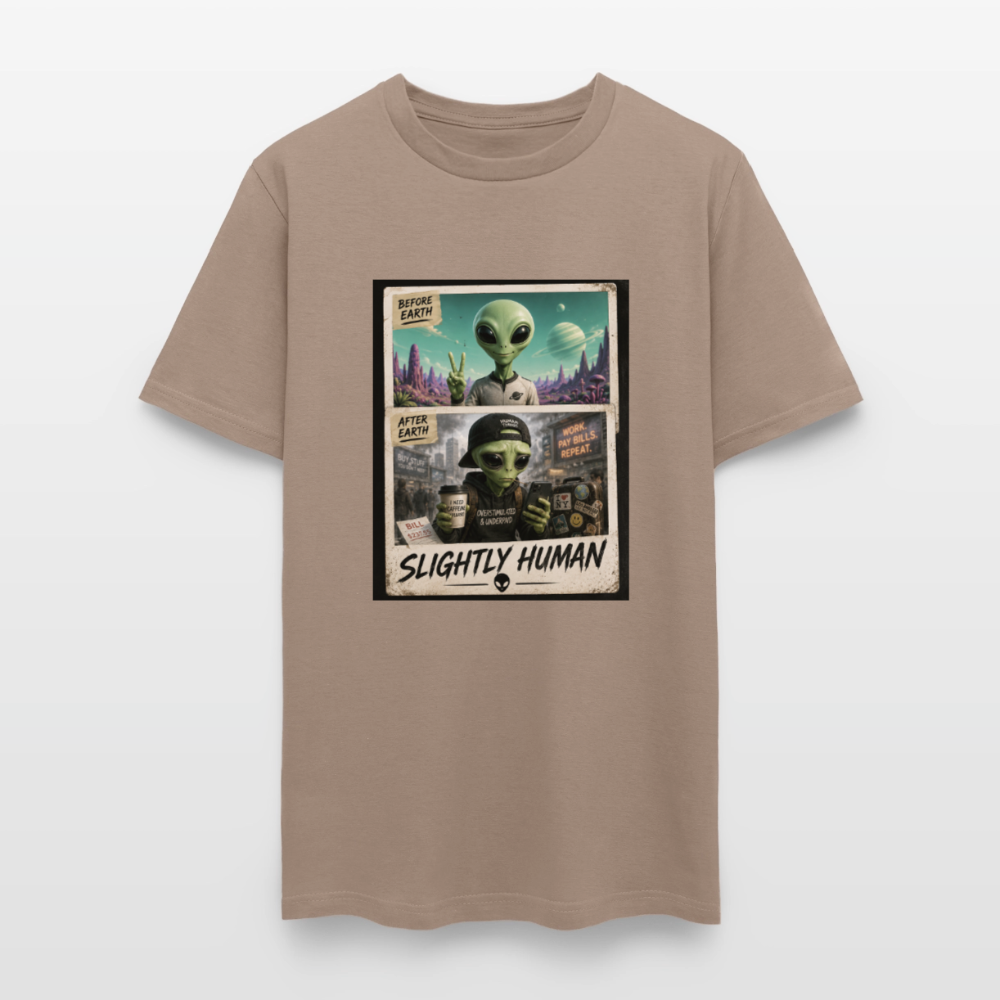 Slight Human Return To Earth T-Shirt - safari