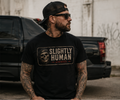 Slighty Human Apparel Skull T-Shirt, Mens