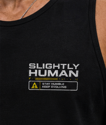 Slightly Human Upgrade In Progress Gym Tank