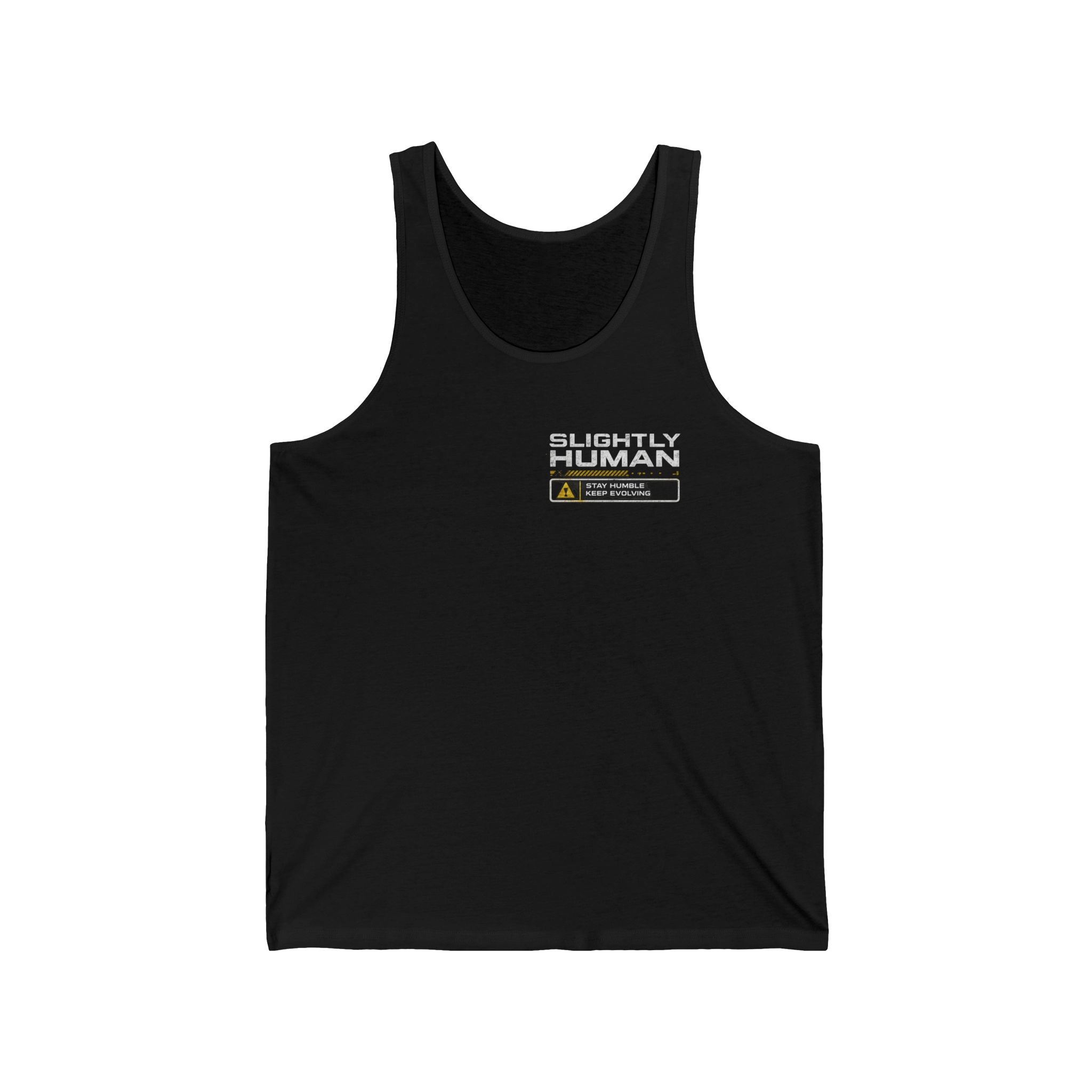 Slightly Human Upgrade In Progress Gym Tank