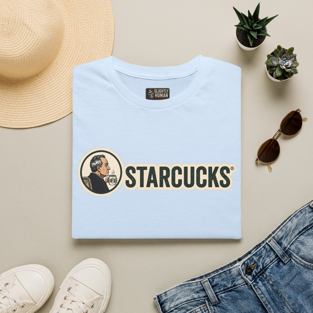 T-Shirt — Vintage 'Starcucks' Logo Tee