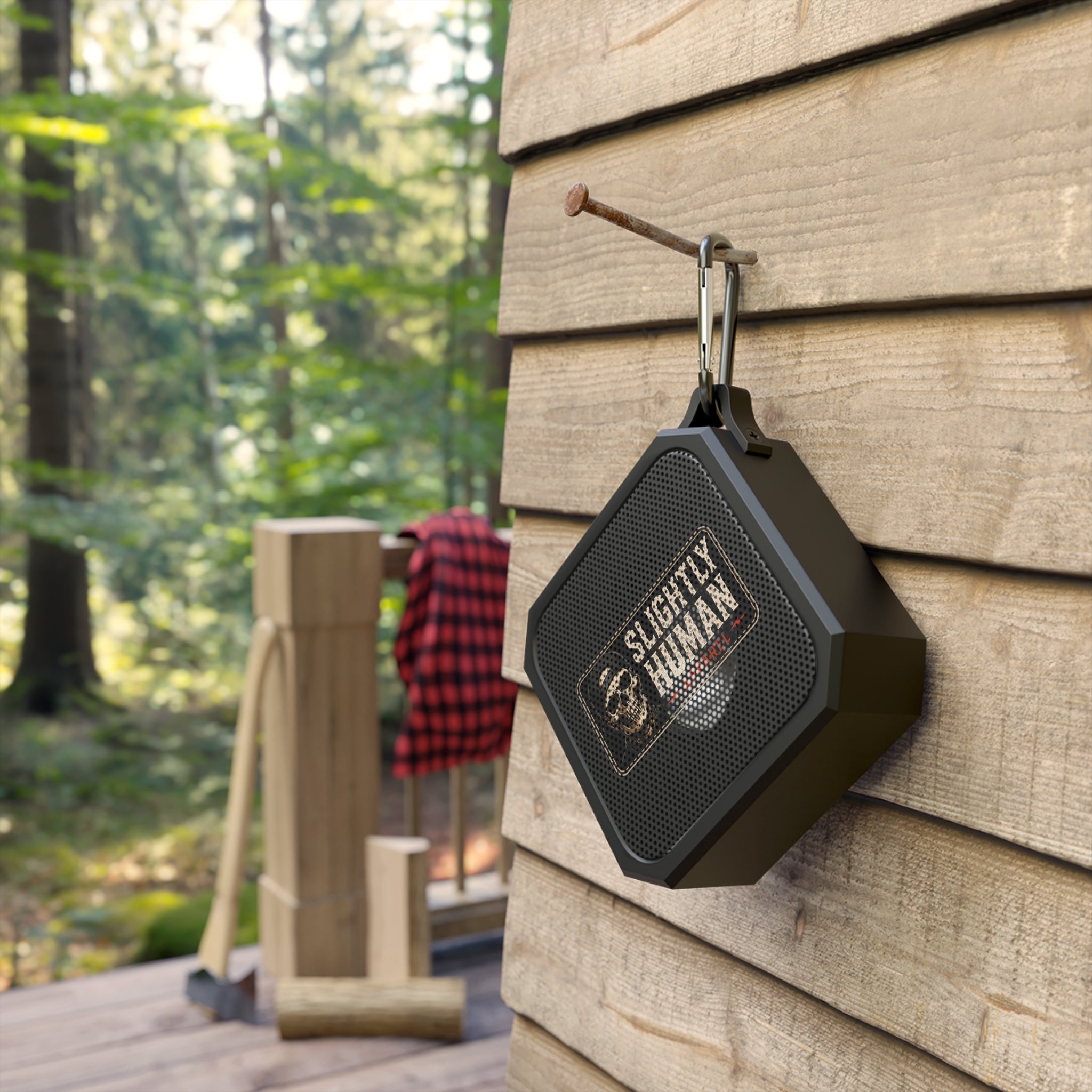 Outdoor Bluetooth Speaker — Slightly Human Rugged Waterproof Portable Speaker