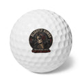 Slightly Human Sugar Skull Golf Balls, 6pcs