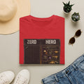 Zero Hero Graphic T-Shirt — Post-Apocalyptic Gamer Adventure Tee